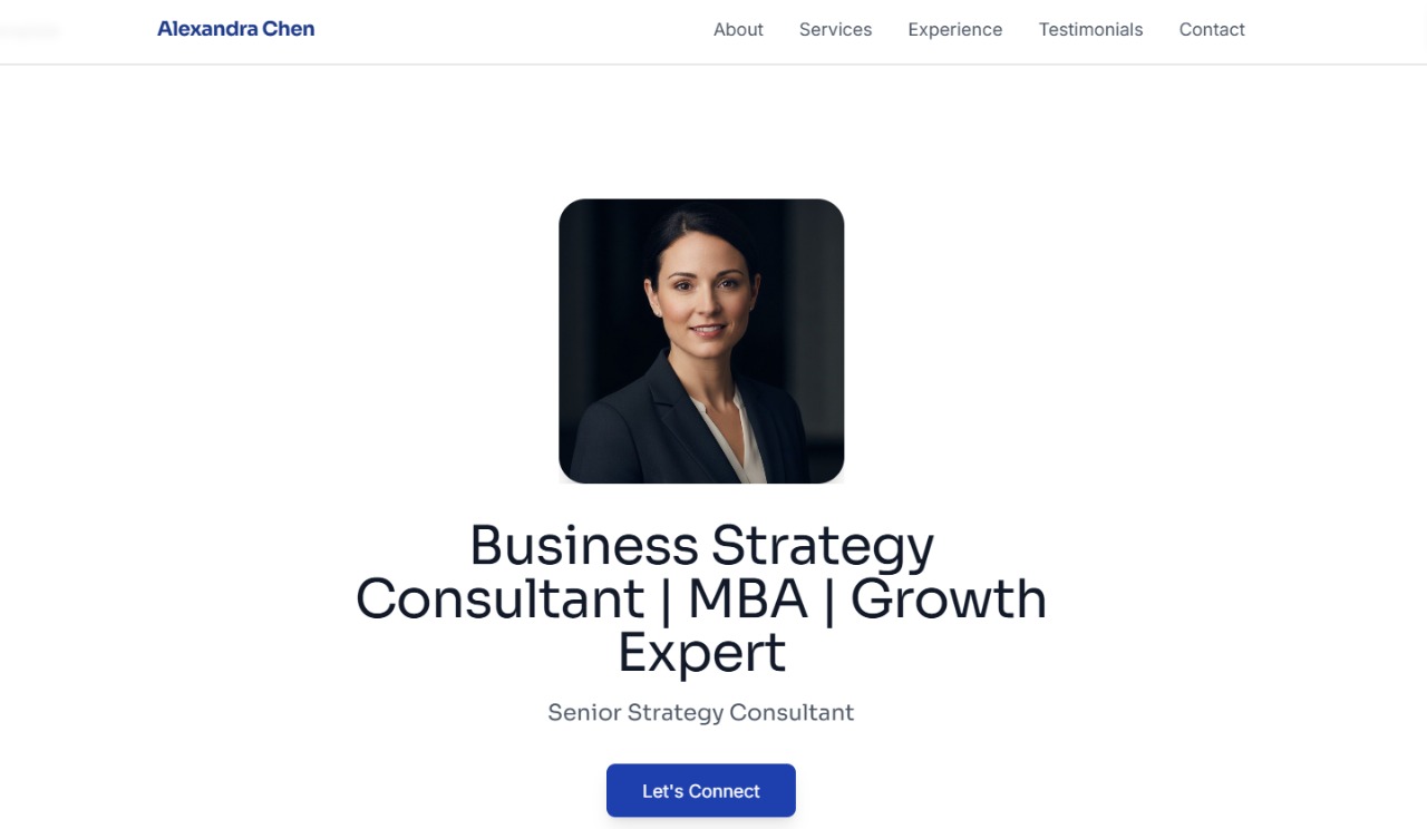 Screenshot of All-in-One Professional template
